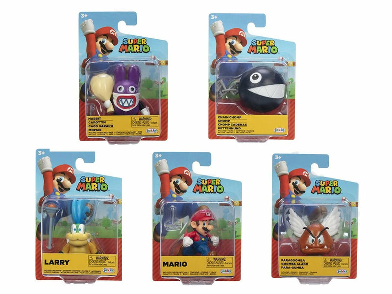 Nintendo Super Mario 6 cm-es figurák assortment, 33. sorozat