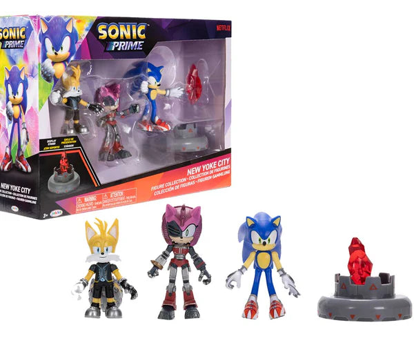 Sonic Prime 6 cm-es figurák, többféle 1. sorozat