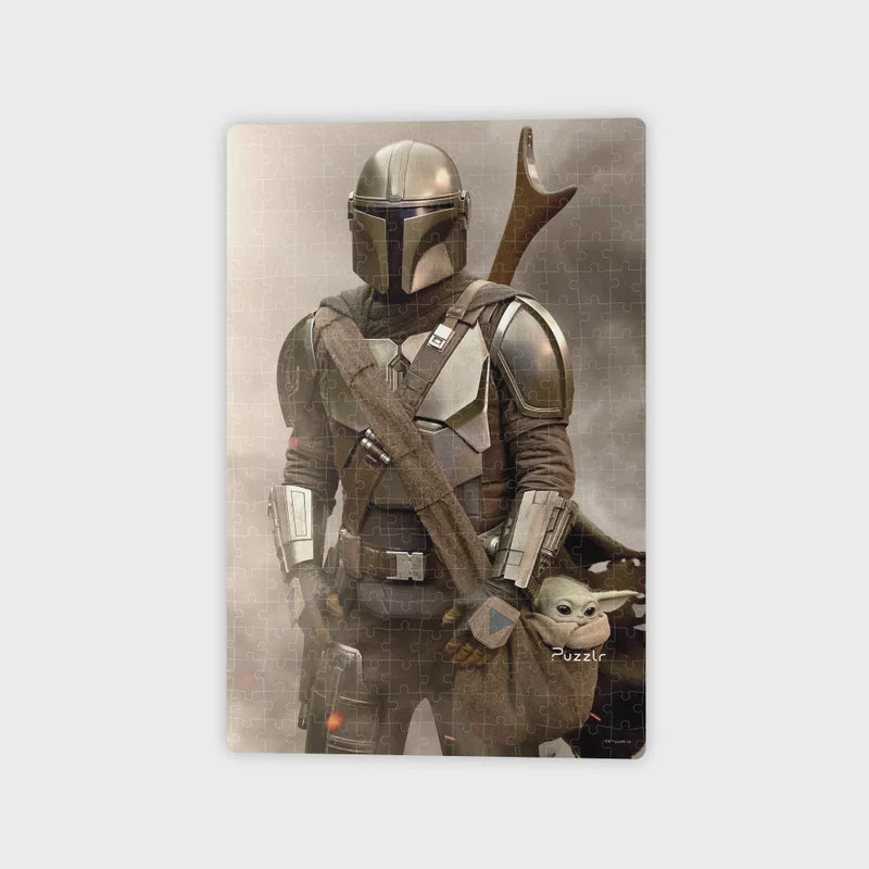 Star Wars - Mandalorian 3D puzzle ajándék dobozban - 300 darabos