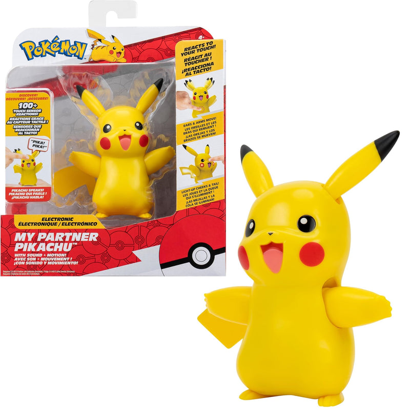 Pokémon deluxe figura csomag - Pikachu a társam 15 cm