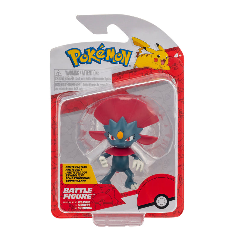 Pokémon Mini figura csomag - Weavile 5 cm