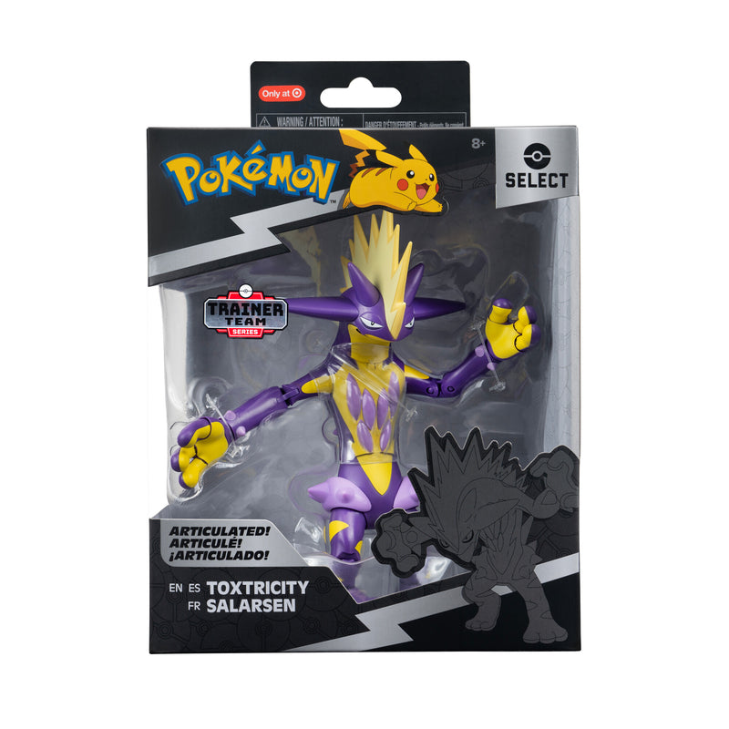 Pokémon mozgatható figura csomag - Toxtricity 15 cm