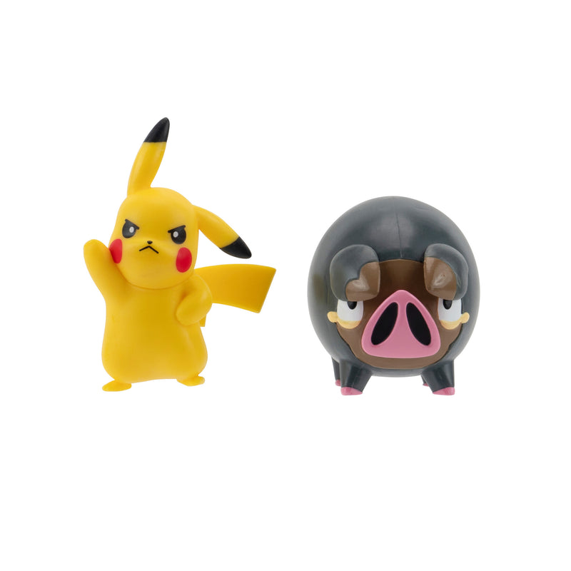 Pokémon Mini figura csomag - Pikachu & Lechonk 5 cm