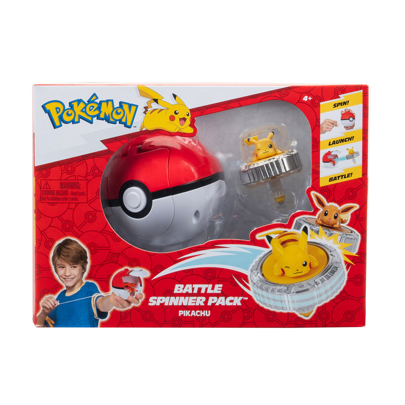 Pokémon harci pörgettyű - Pikachu, pokélabdával