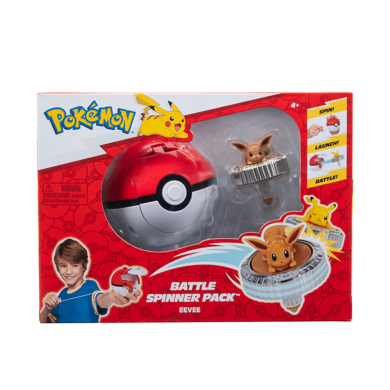 Pokémon harci pörgettyű - Eevee, pokélabdéval