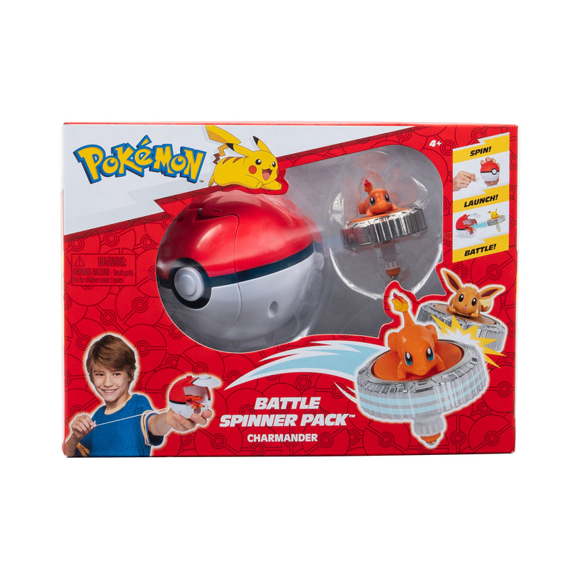 Pokémon harci pörgettyű - Charmander, pokélabdával