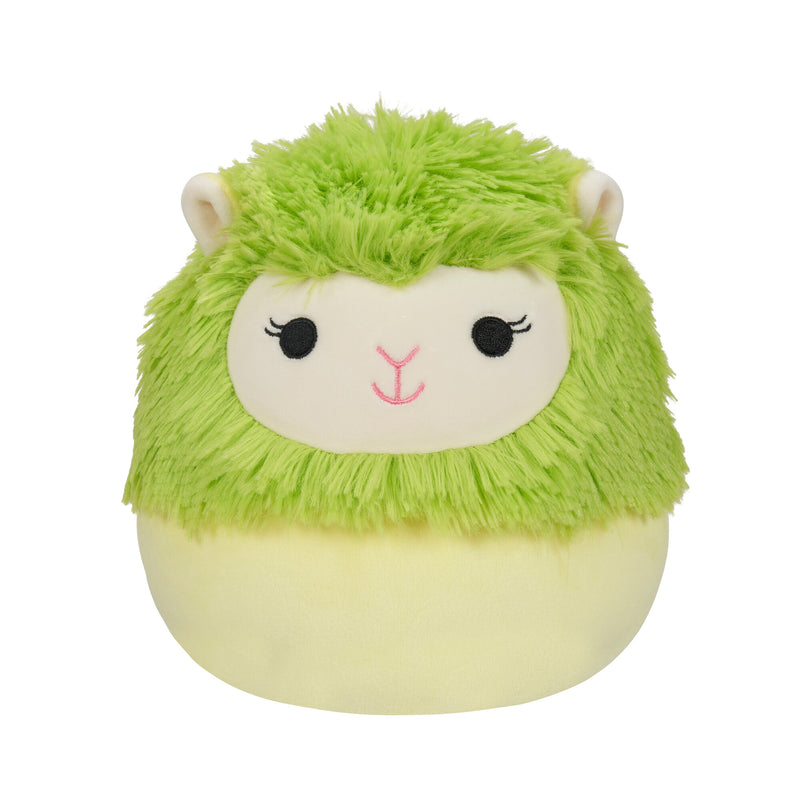 Squishmallows 20 cm - Cavaleri a limezöld alpaca