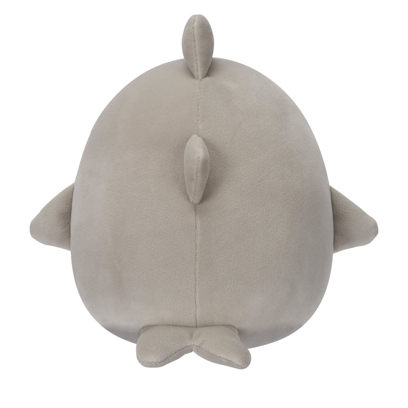 Squishmallows 20 cm - Gordon a szürke cápa kék csokornyakkendővel