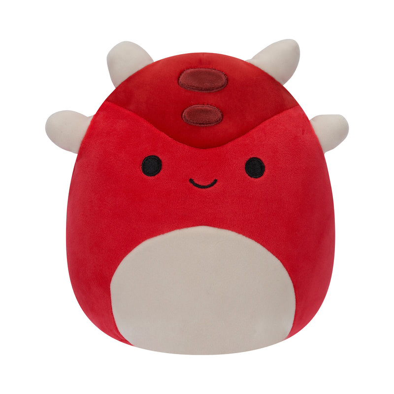 Squishmallows 20 cm - Sergio a piros páncélos dínó