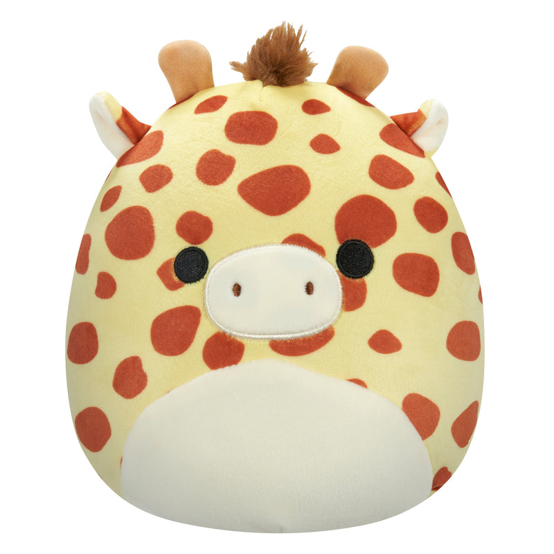 Squishmallows 20 cm - Gary a zsiráf barna szarvakkal