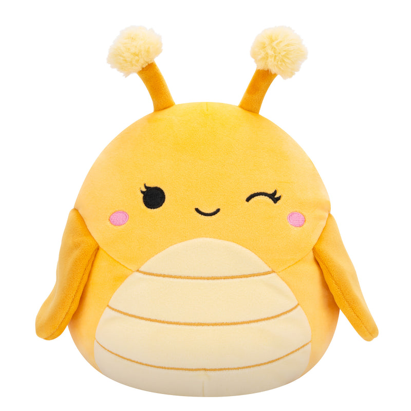 Squishmallows 20 cm - Greer a kacsintó sárga szöcske