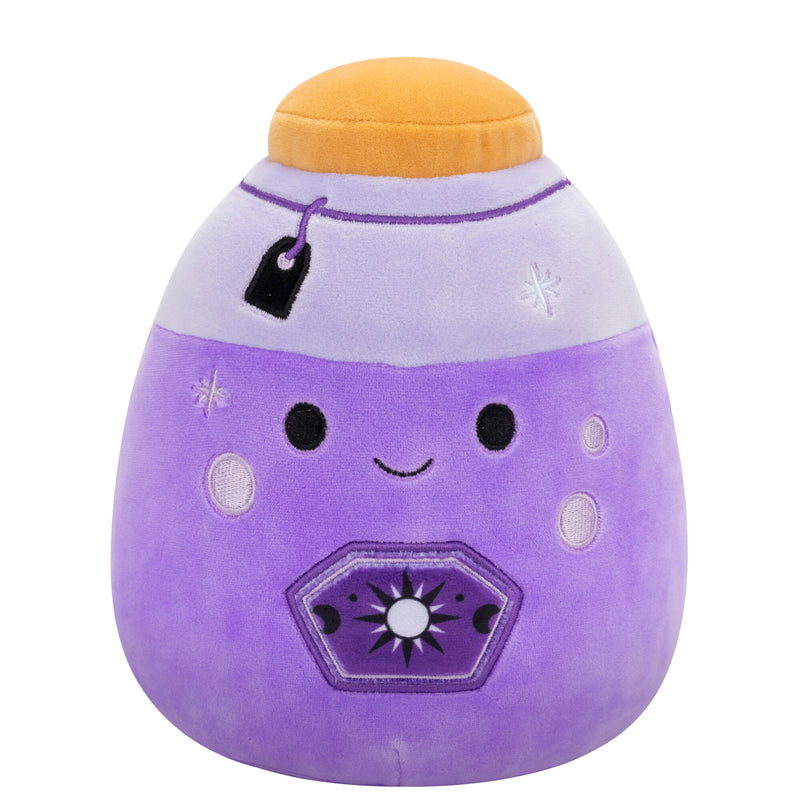 Squishmallows 20 cm - Kensington a lila bájital, címkével