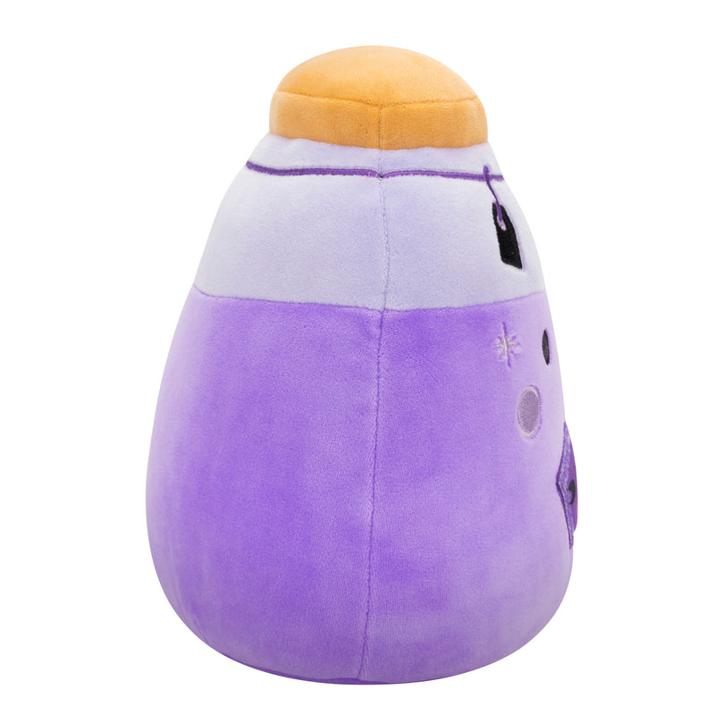 Squishmallows 20 cm - Kensington a lila bájital, címkével