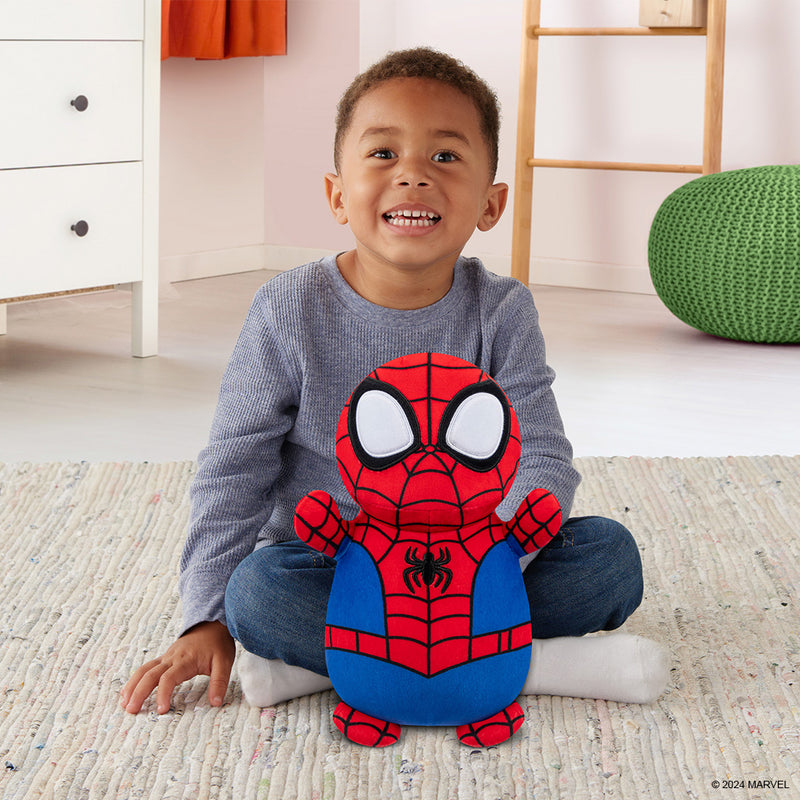 Squishmallows Hugmees 25 cm Pókember - Spidey