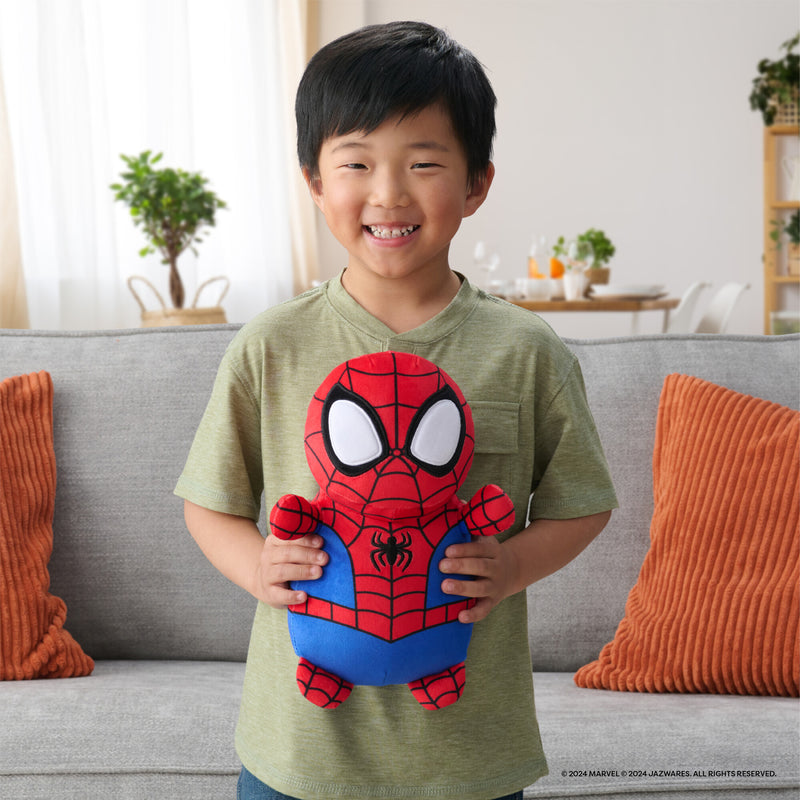 Squishmallows Hugmees 25 cm Pókember - Spidey