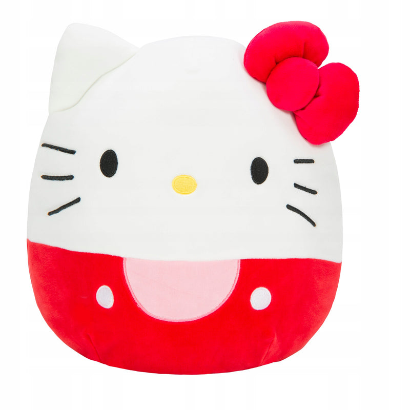 Squishmallows 20 cm - Sanrio core: Hello Kitty piros ruhában