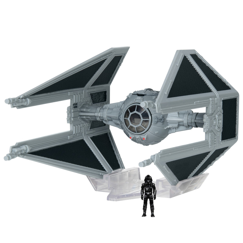 Star Wars - Csillagok háborúja 8 cm-es jármű figurával  - TIE Interceptor