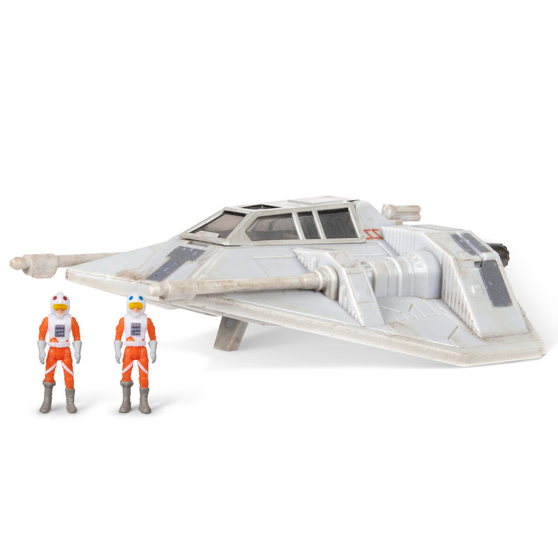 Star Wars - Csillagok háborúja 13 cm-es jármű figurával - Rebel Snowspeeder + Luke Skywalker