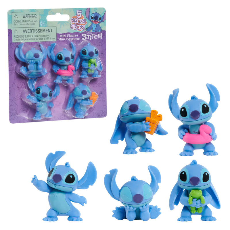 Disney Stitch figura készlet 5 db-os