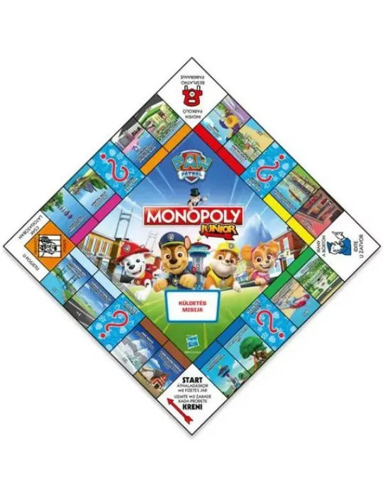 MONOPOLY JUNIOR Mancs Őrjárat (Magyar változat)