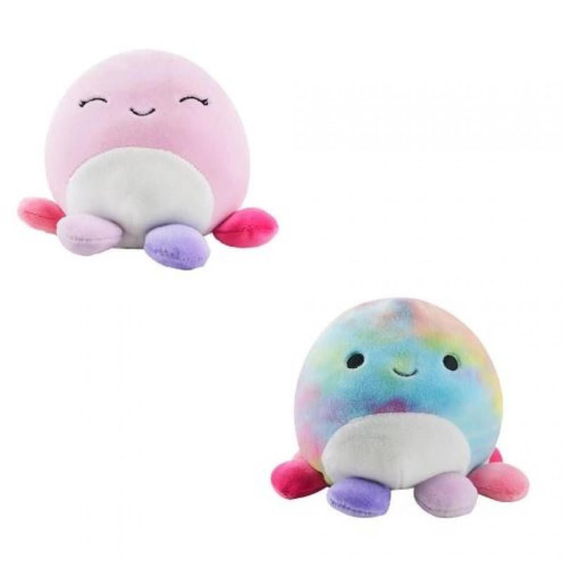 Kifordítható 2 az 1-ben Squishmallows 13 cm - Beula és Opal az octopus