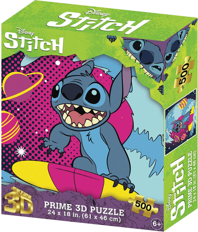 Disney Stitch 3D puzzle, 500 darabos